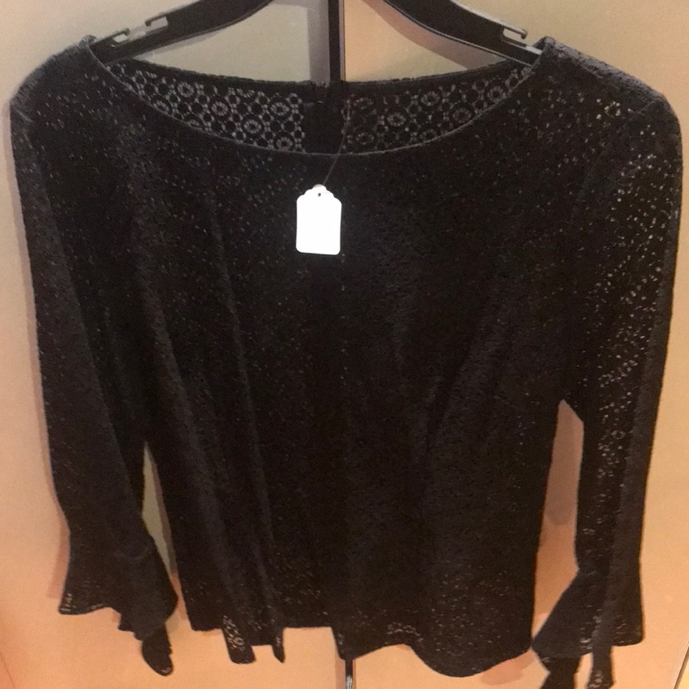 Sexy black top brand new with tag